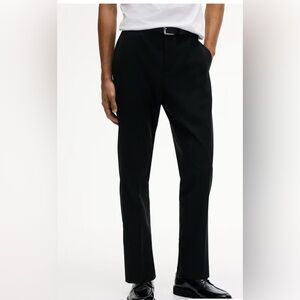H&M | Pants | Black Dress Pants Hm Regular Fit Mens 38r | Poshmark
